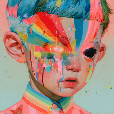 Hikari Shimoda style (Illustrators), Midjourney V8.2