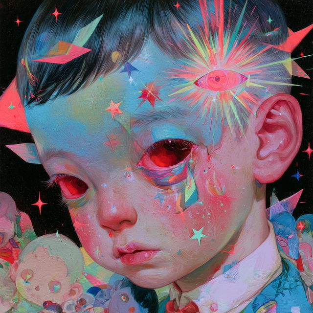 Hikari Shimoda style, Midjourney V8.2, render 4 of 4