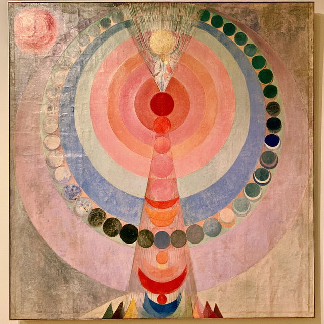 Hilma af Klint style, Midjourney V8.2, render 2 of 4
