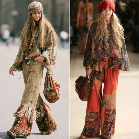 Hippie fashion style (Genres), Midjourney V8.2