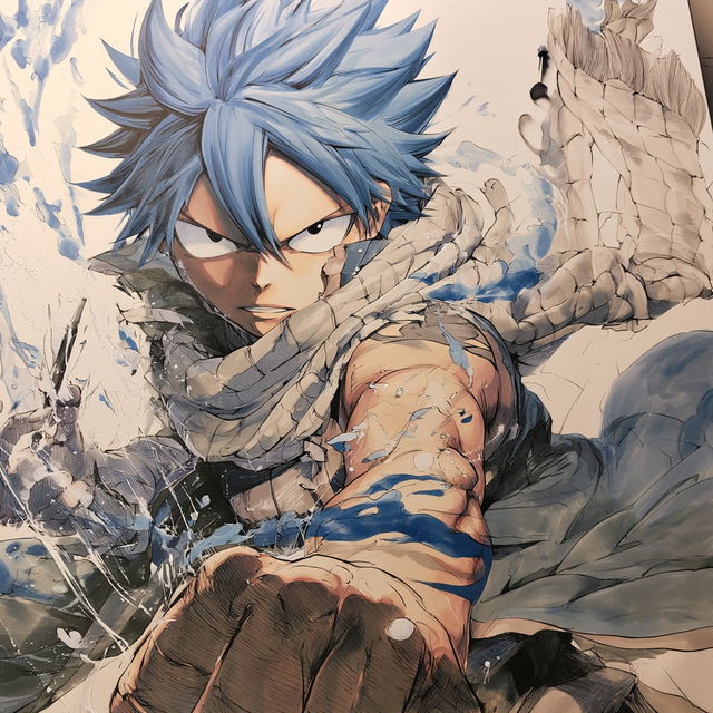 Hiro Mashima style, Midjourney V8.2, render 1 of 4