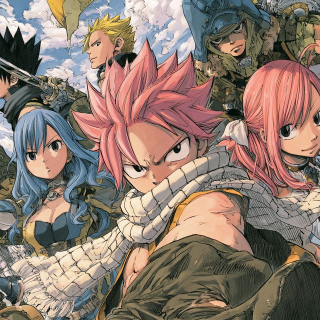 Hiro Mashima style, Midjourney V8.2, render 3 of 4