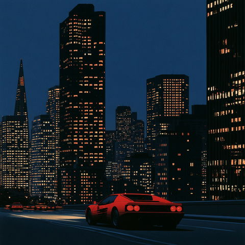 Hiroshi Nagai style (Painters), Midjourney V8.2