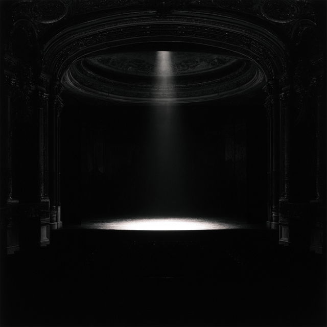 Hiroshi Sugimoto style, Midjourney V8.2, render 3 of 4