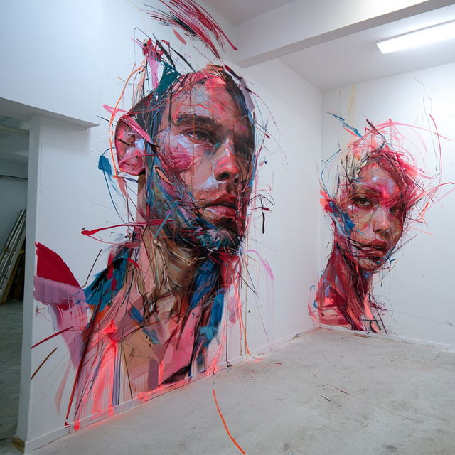 Hopare style, Midjourney V8.2, render 2 of 4