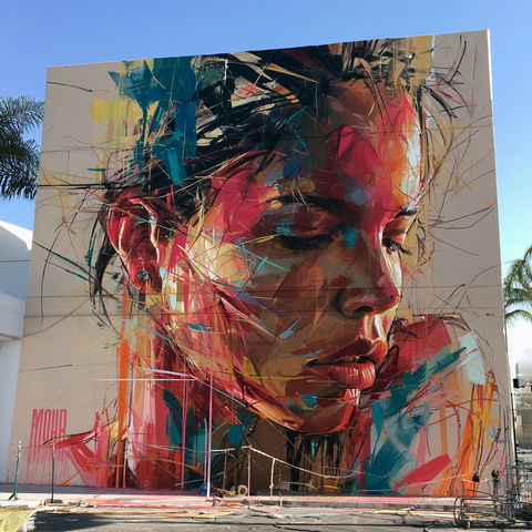 Hopare style (Street artists), Midjourney V8.2