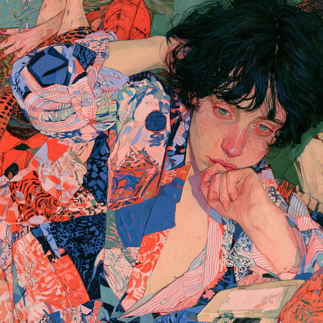 Hope Gangloff style, Midjourney V8.2, render 2 of 4
