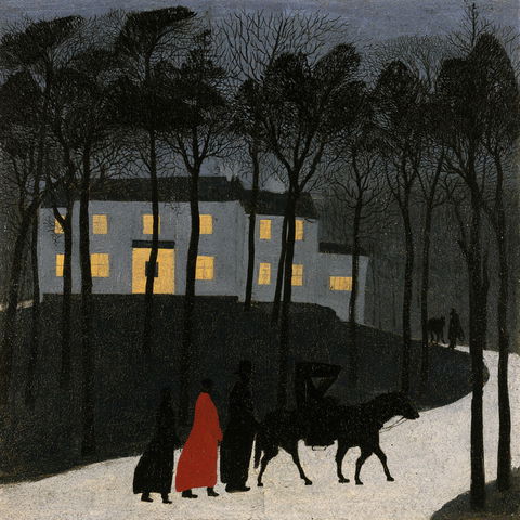 Horace Pippin style (Painters), Midjourney V8.2