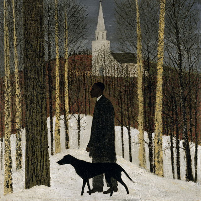 Horace Pippin style, Midjourney V8.2, render 3 of 4