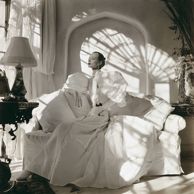 Horst P. Horst style, Midjourney V8.2, render 4 of 4