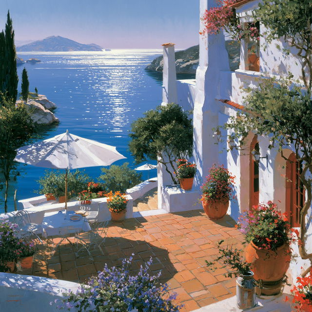 Howard Behrens style, Midjourney V8.2, render 4 of 4