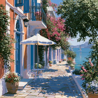 Howard Behrens style, Midjourney V8.2, render 3 of 4