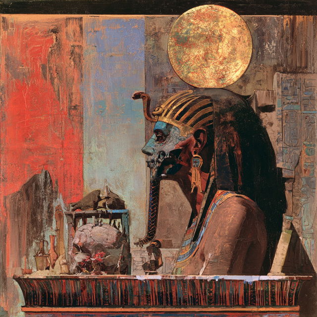 Howard Carter style, Midjourney V8.2, render 4 of 4