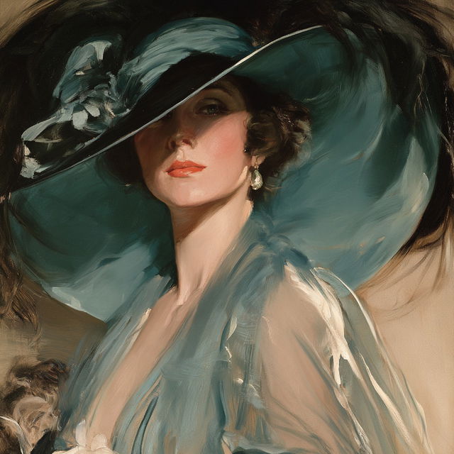 Howard Chandler Christy style, Midjourney V8.2, render 1 of 4