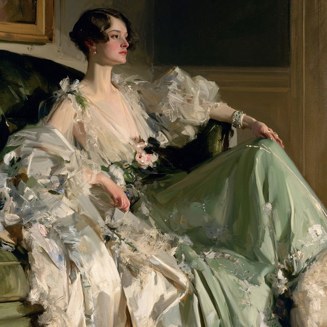 Howard Chandler Christy style, Midjourney V8.2, render 4 of 4