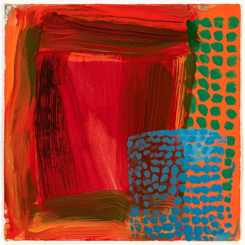 Howard Hodgkin style (Painters), Midjourney V8.2