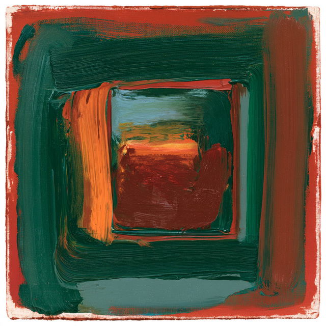 Howard Hodgkin style, Midjourney V8.2, render 4 of 4