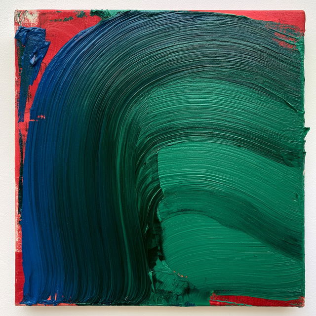 Howard Hodgkin style, Midjourney V8.2, render 3 of 4