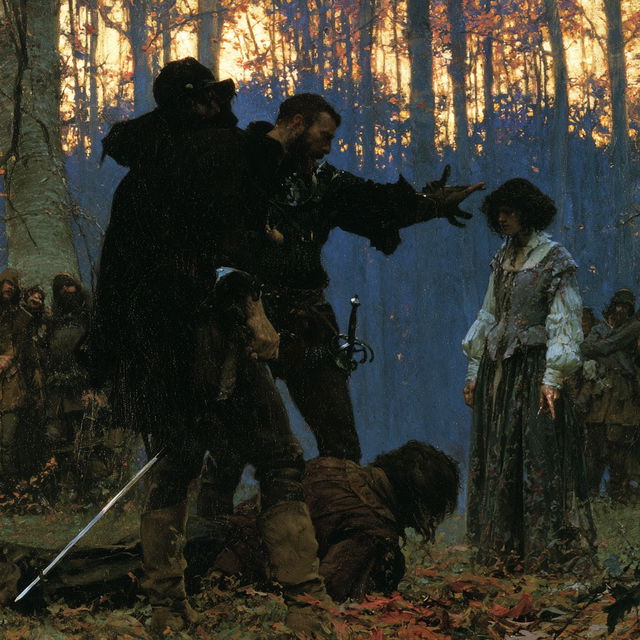 Howard Pyle style, Midjourney V8.2, render 2 of 4