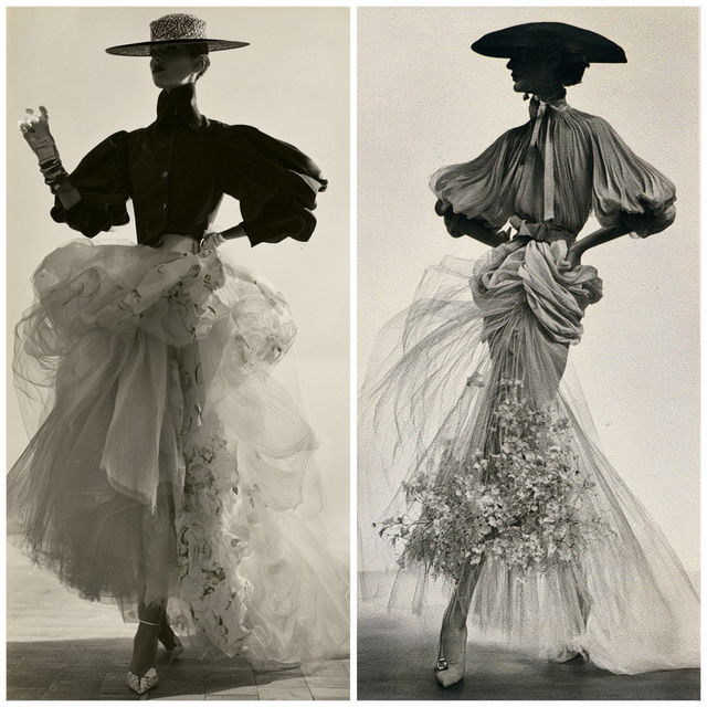 Hubert de Givenchy style, Midjourney V8.2, render 1 of 4