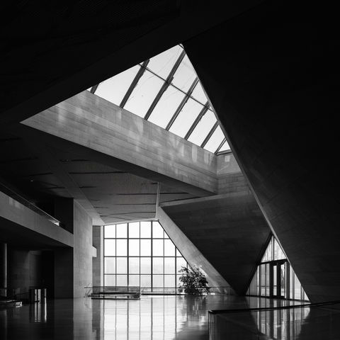 I. M. Pei style (Architects), Midjourney V8.2