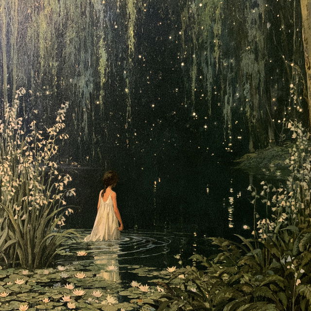 Ida Rentoul Outhwaite style, Midjourney V8.2, render 1 of 4