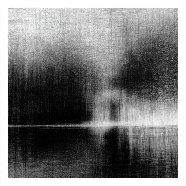 Idris Khan style, Midjourney V8.2, render 2 of 4