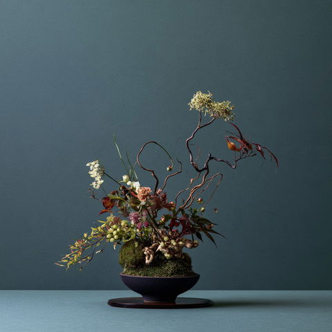 Ikebana style (Techniques), Midjourney V8.2