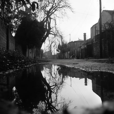 Ilford FP4 125 style (Techniques), Midjourney V8.2