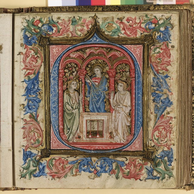 Illuminated manuscript style, Midjourney V8.2, render 4 of 4