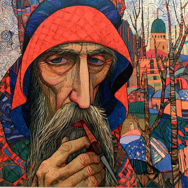 Ilya Mashkov style, Midjourney V8.2, render 4 of 4