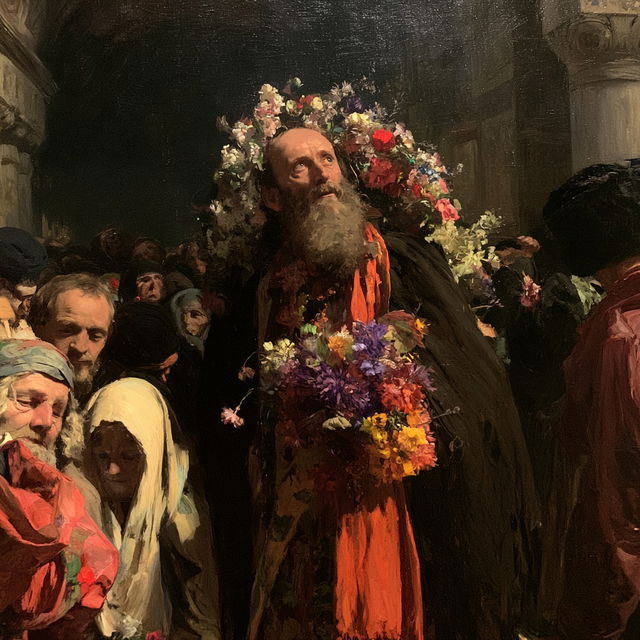 Ilya Repin style, Midjourney V8.2, render 2 of 4