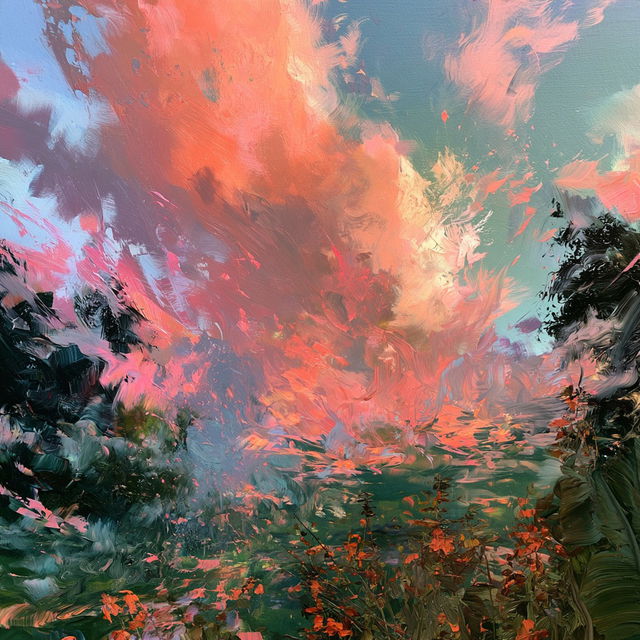 Impressionism style, Midjourney V8.2, render 1 of 4