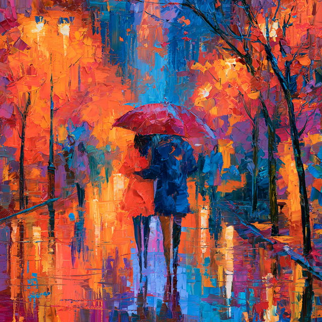 Impressionism style, Midjourney V8.2, render 4 of 4