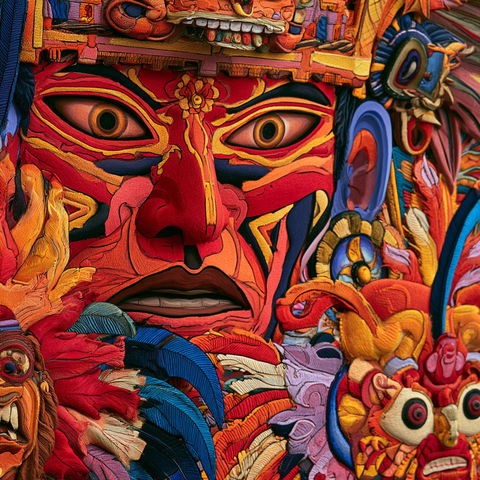 Inca art style (Genres), Midjourney V8.2