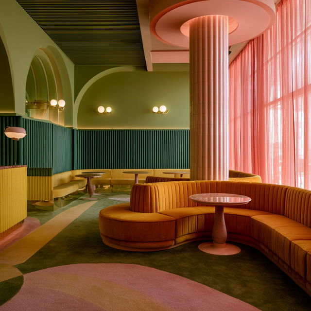 India Mahdavi style, Midjourney V8.2, render 3 of 4