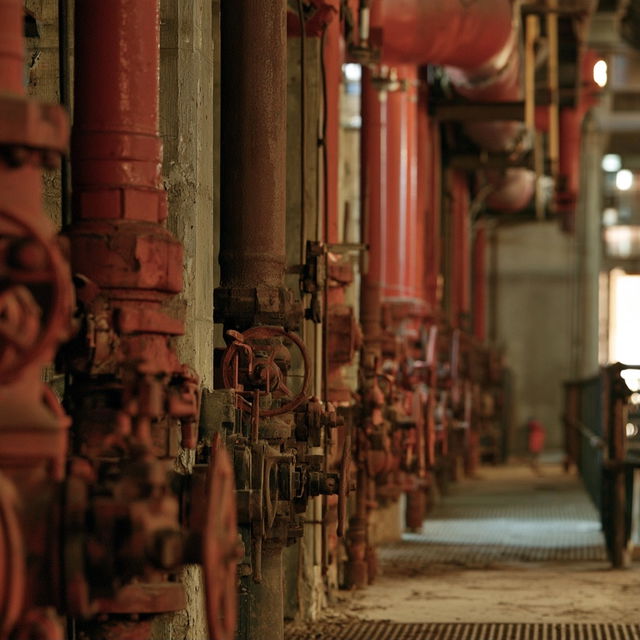 Industrial photography style, Midjourney V8.2, render 3 of 4