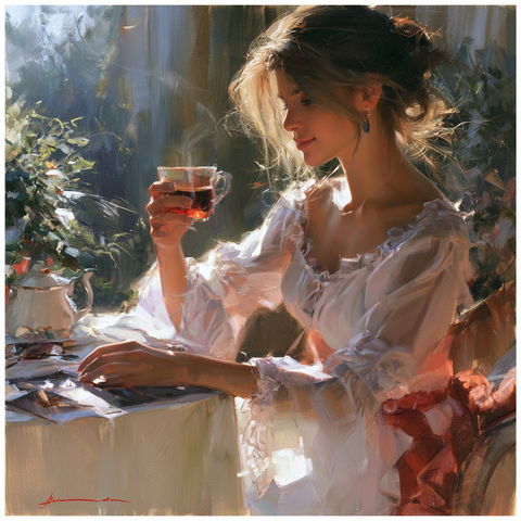 Inessa Garmash style (Painters), Midjourney V8.2