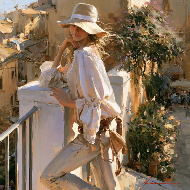 Inessa Garmash style, Midjourney V8.2, render 3 of 4