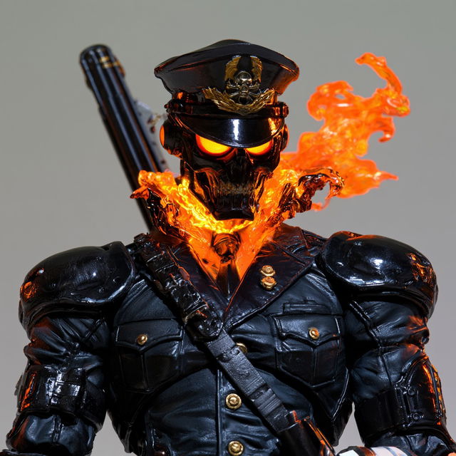 Inferno Cop style, Midjourney V8.2, render 3 of 4