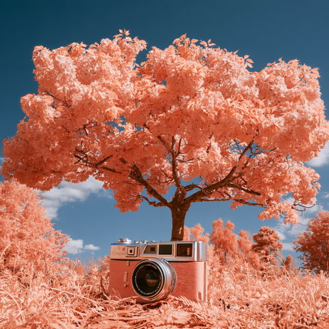 Infrared photography style (Techniques), Midjourney V8.2