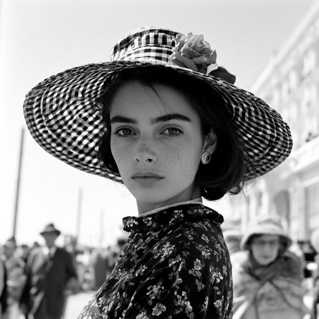 Inge Morath style, Midjourney V8.2, render 2 of 4
