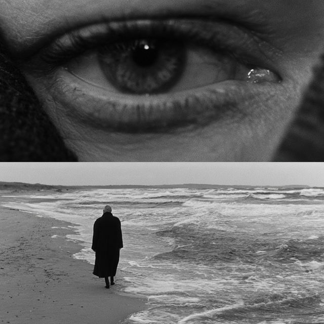 Ingmar Bergman style, Midjourney V8.2, render 3 of 4