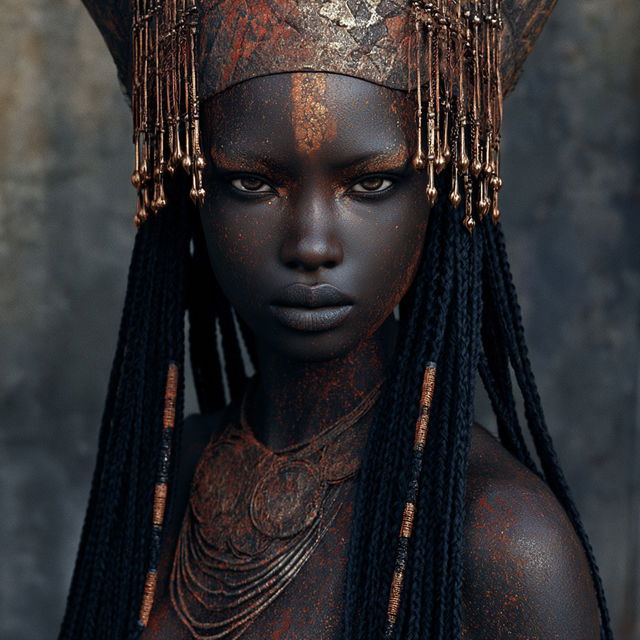 Ingrid Baars style, Midjourney V8.2, render 3 of 4