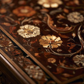 Inlay style, Midjourney V8.2, render 1 of 4