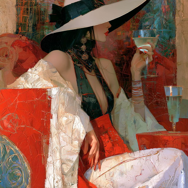 Irene Sheri Vishnevskaya style, Midjourney V8.2, render 4 of 4