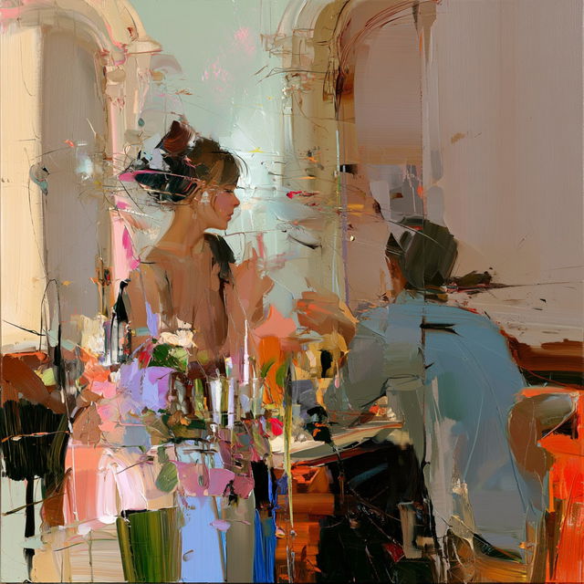Iryna Yermolova style, Midjourney V8.2, render 4 of 4