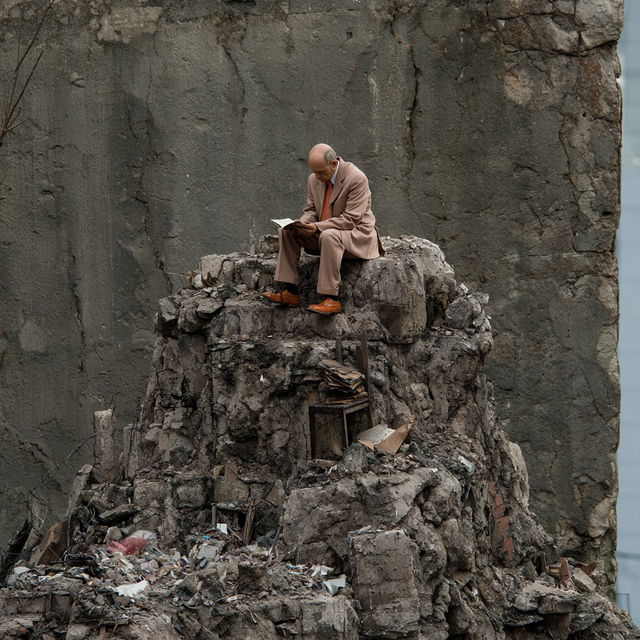Isaac Cordal style, Midjourney V8.2, render 1 of 4