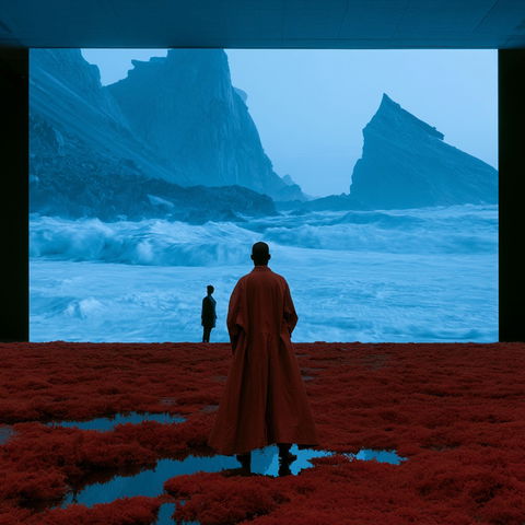 Isaac Julien style (Sculptors), Midjourney V8.2