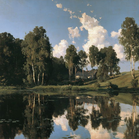 Isaac Levitan style (Painters), Midjourney V8.2